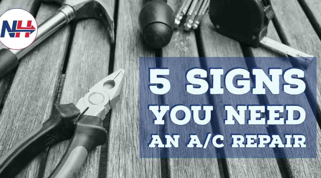 5 Signs You Need an AC Repair